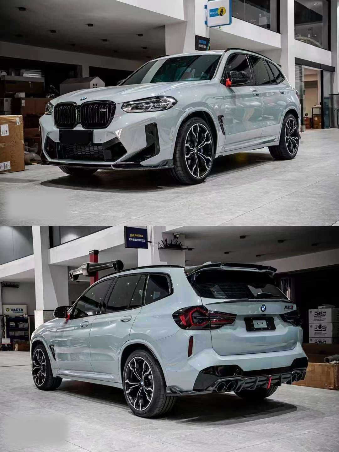 обвес Комплект рестайлинга на BMW X3 G01 X3M M g01 Бампер арки ноздри