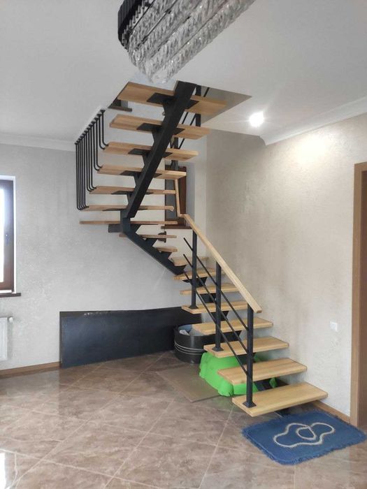 ВИРОБНИК‼️Сходи дерев'яні, обшивка лестниц деревом Лестница из дерева