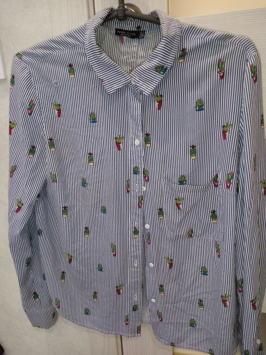 Рубашка блуза Bershka для девушки размер S