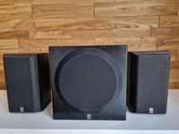 Yamaha kolumny głośniki kino domowe stereo 250 subwoofer 400