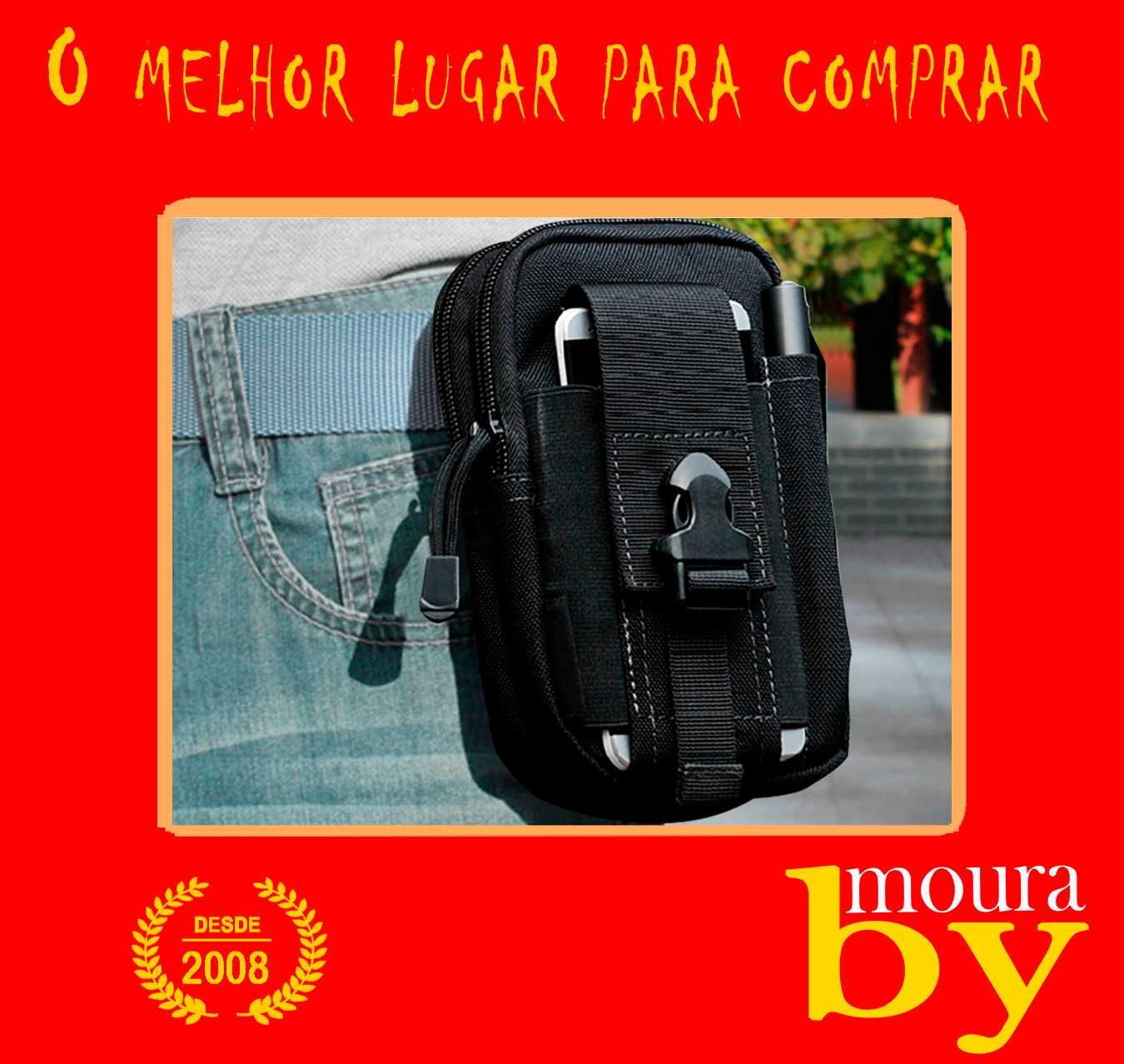 Mochila de Cintura elegante super resistente impermeável