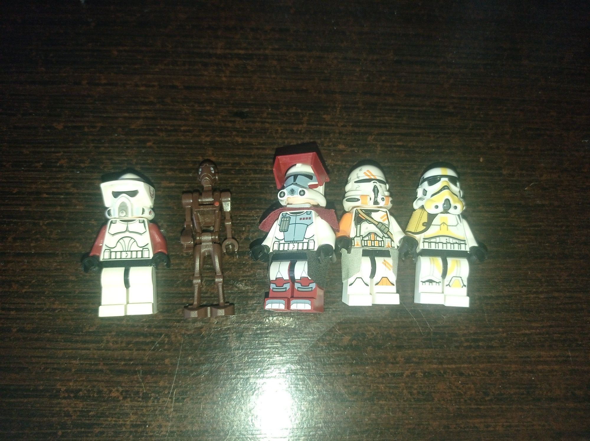 LEGO star wars arc trooper, arf trooper, droid commando, sztorm troope