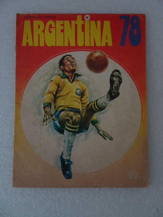Caderneta de cromos de futebol Argentina 78 (tem 77 cromos)