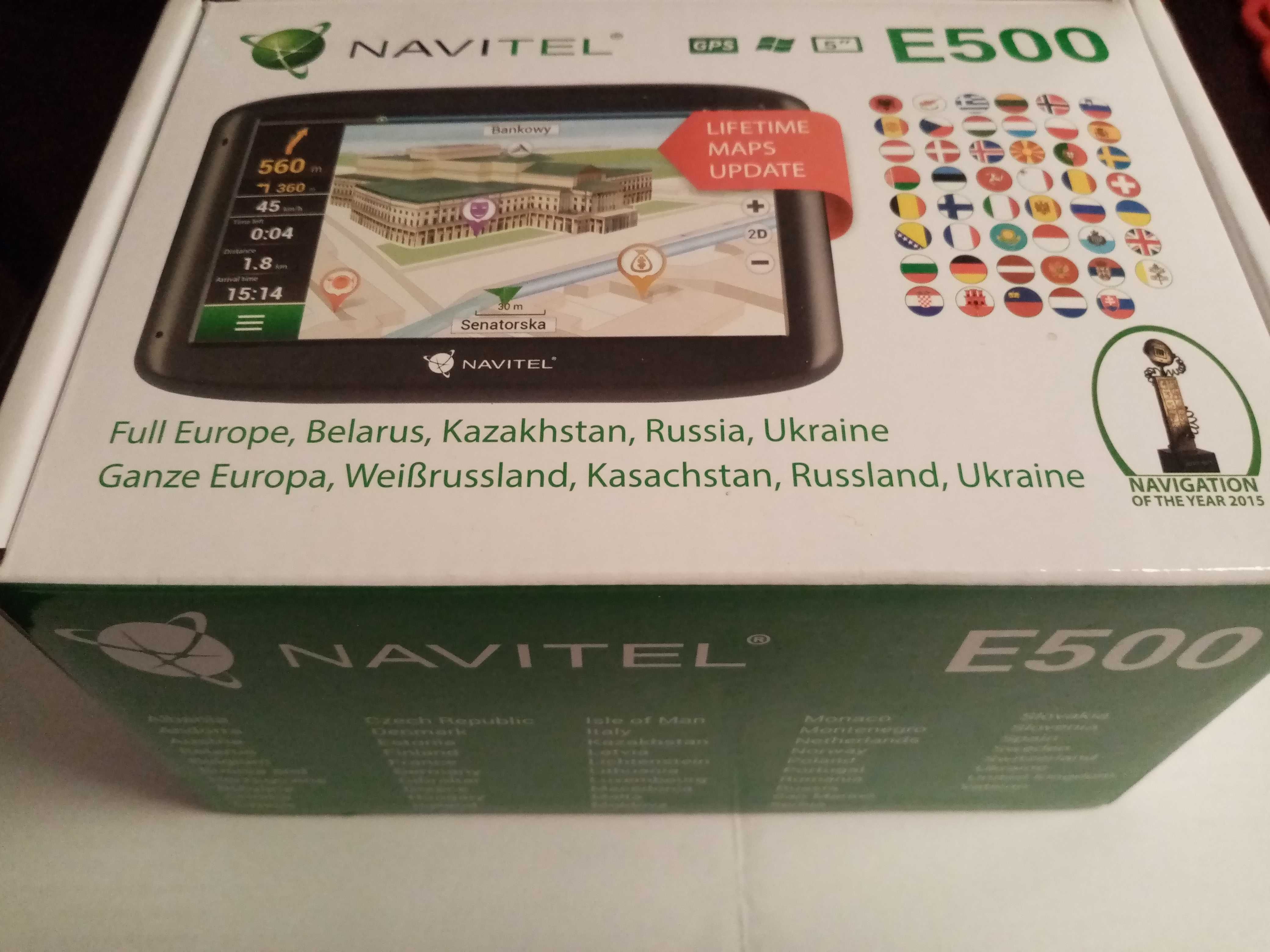 Nawigacja GPS - Navitel E500