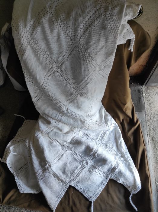 Colha de renda cama de casal