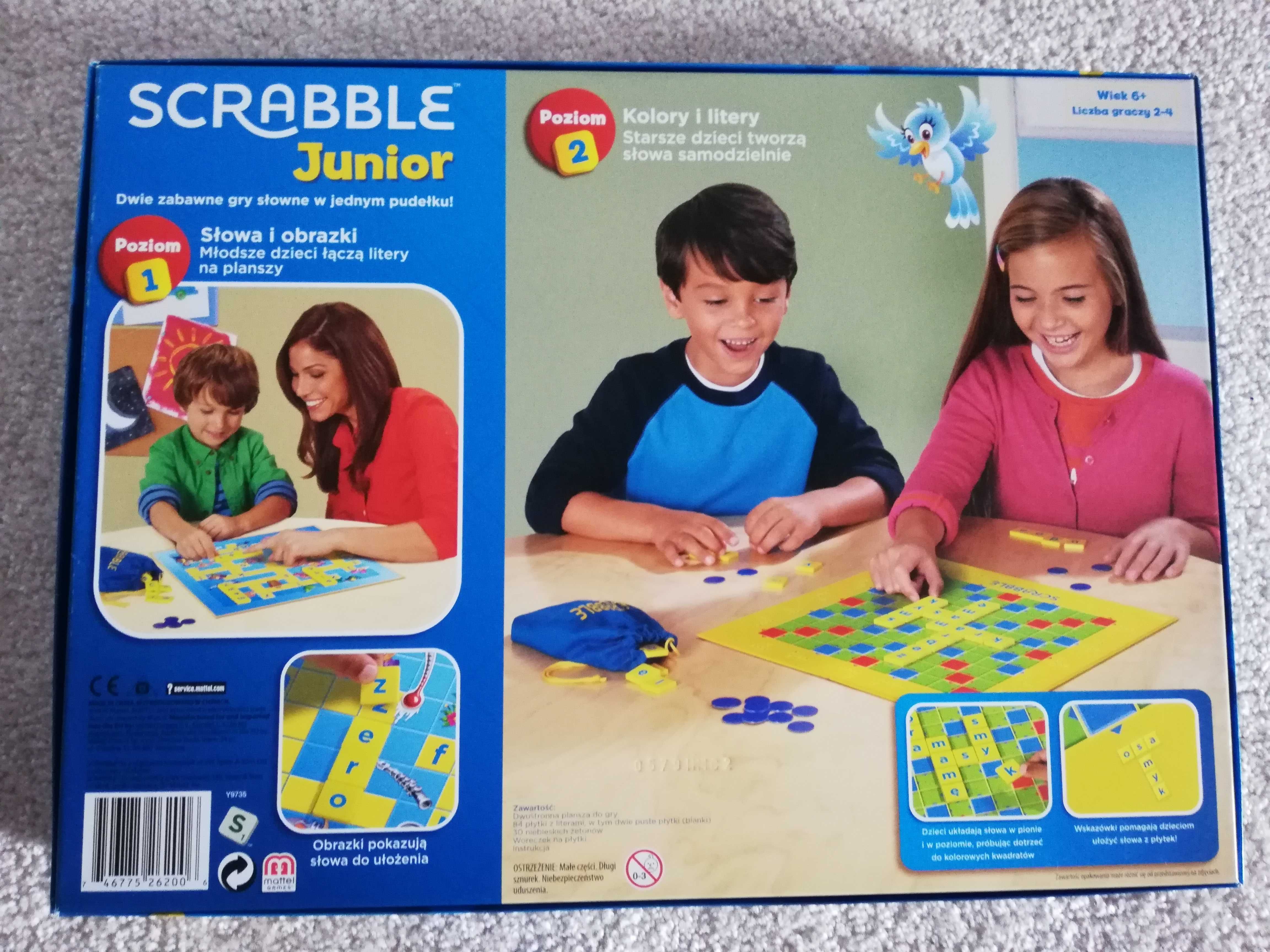 Scrabble junior gra Mattel