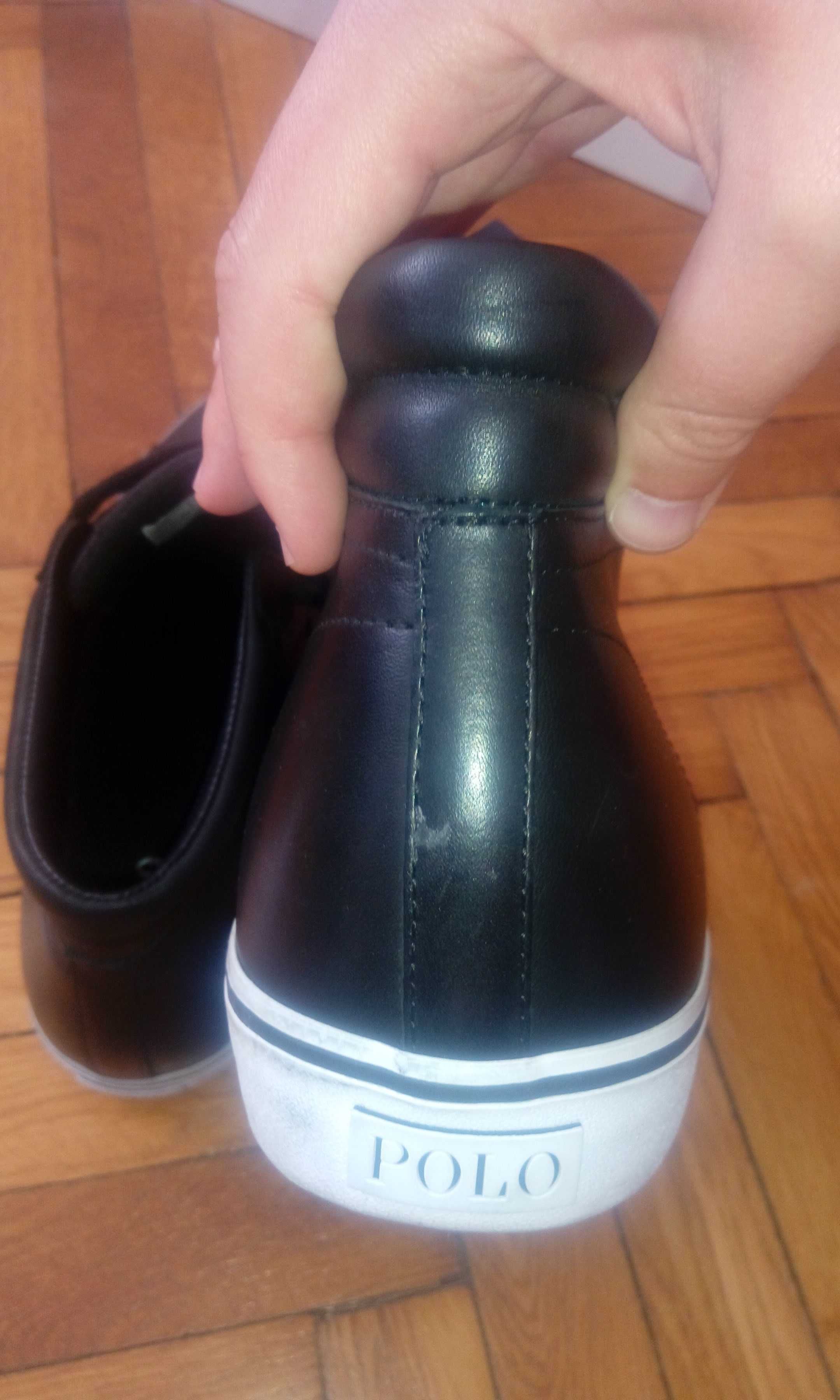 Polo Ralph Lauren buty skórzane trampki SHAW  r. ok. 45,5- 29,5 cm wkł