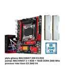 Płyta gł. MACHINIST X99 E5-RS9 + RAM DDR4 16GB + CPU Xeon 2640 v4