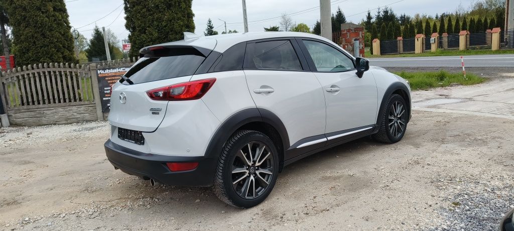 Mazda Cx-3 Benzyna 4x4 Full Led Kamera Pół Skóra Navi Oplacony Bezwypa