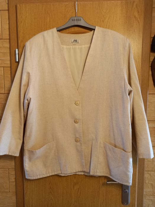Żakiet damski ecru