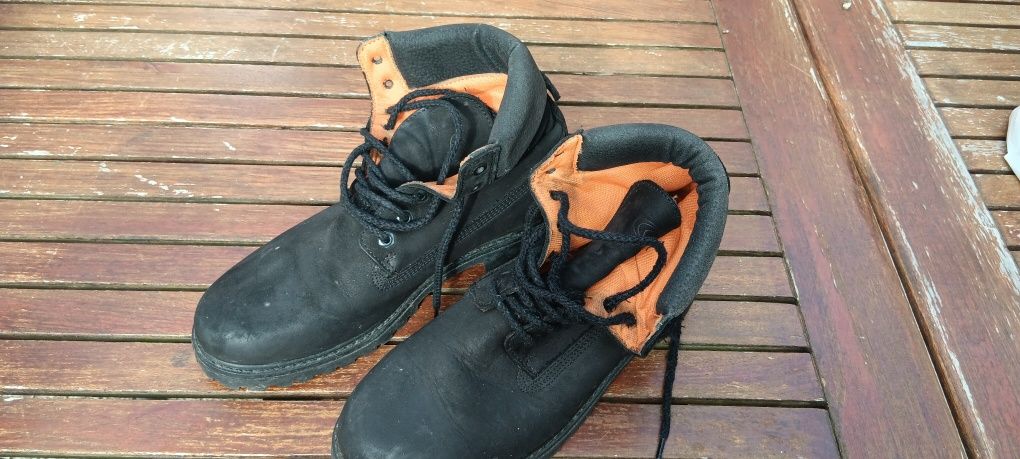Botas pretas homem n°42