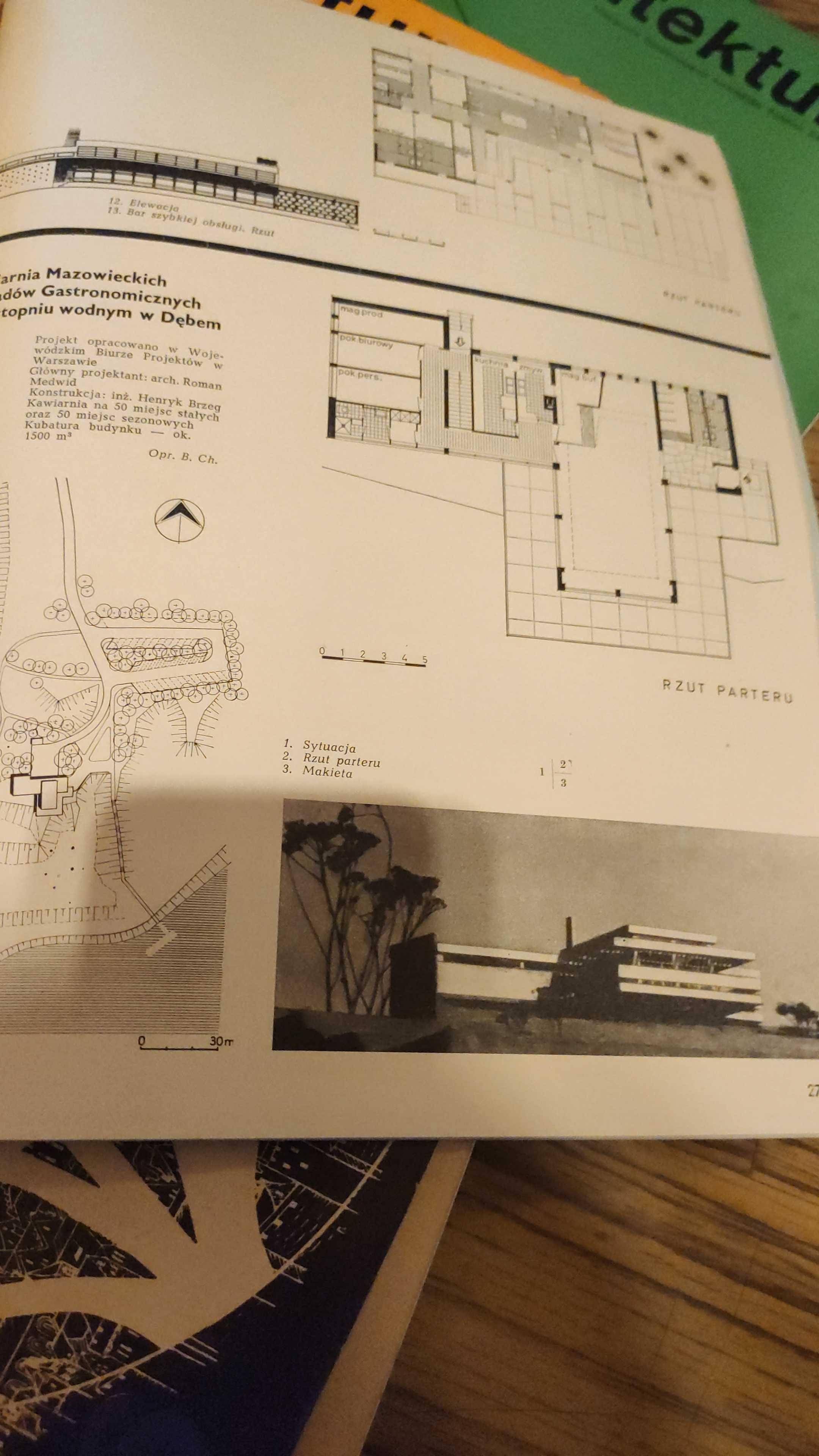 czasopismo ARCHITEKTURA 1964 - 1994 archiwalne numery - całe roczniki