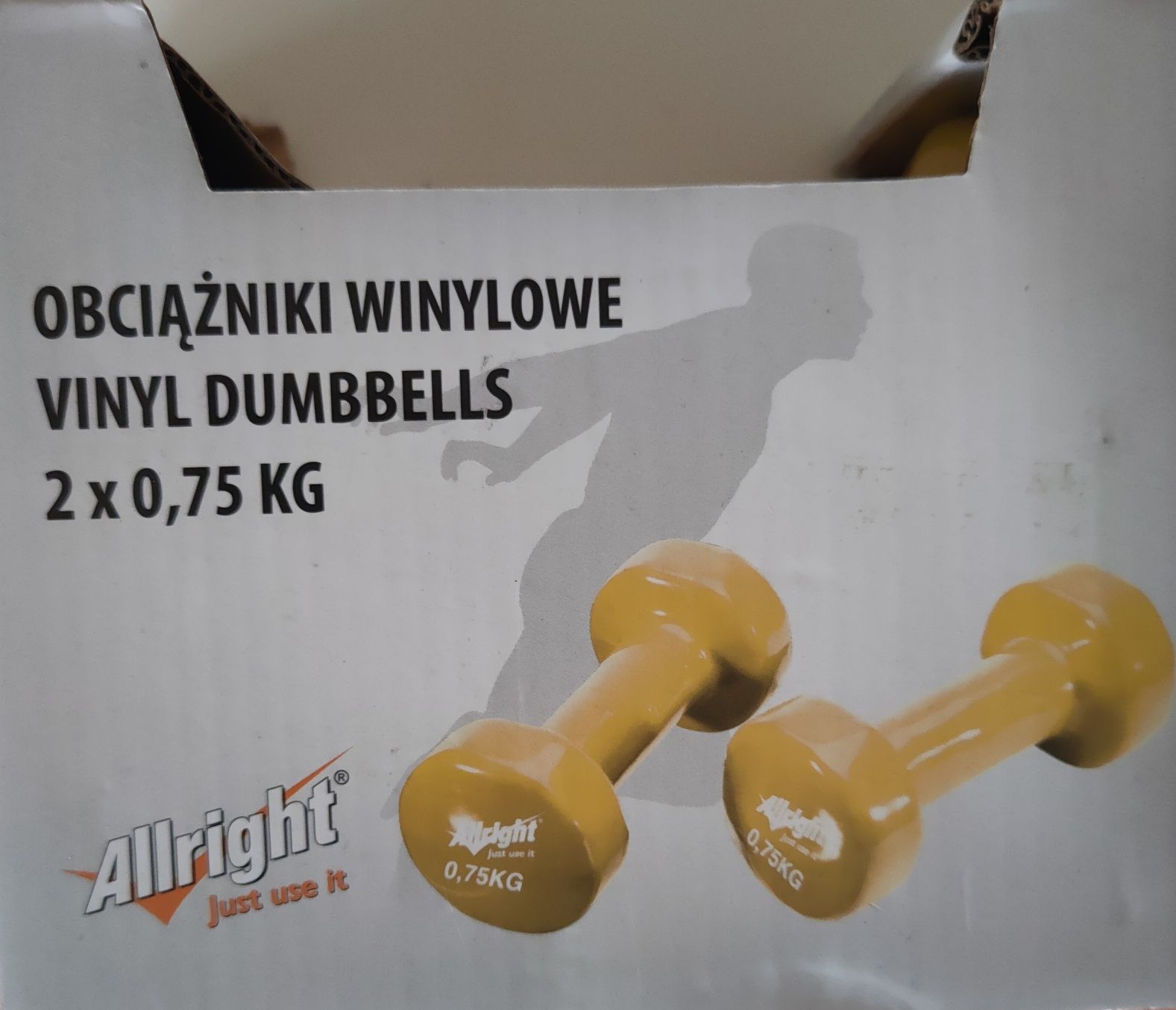 Zestaw Obciążników  Winylowych 2 x 0,75 Kg