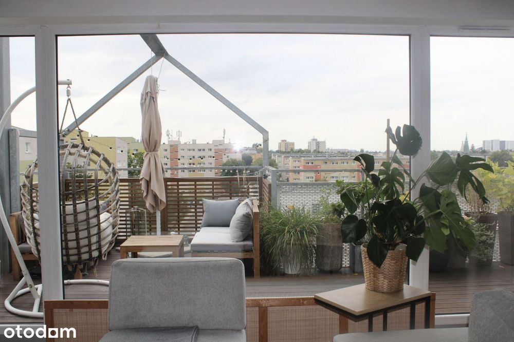 Mieszkanie 81,5 m² z tarasem 25m² w stylu Japandi – Grunwald