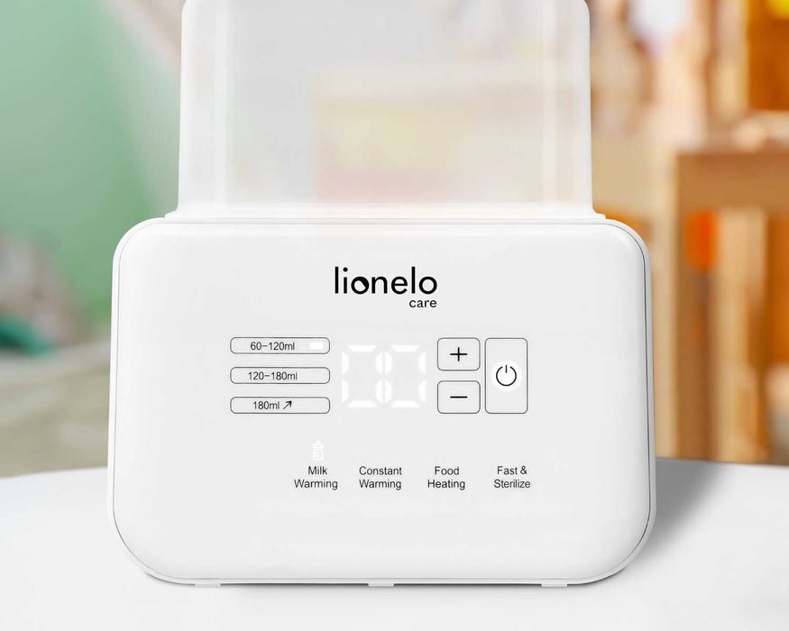 NOWY Podgrzewacz Do Butelek Lionelo 6W1 3 Min Szybkiego Podgrzewania