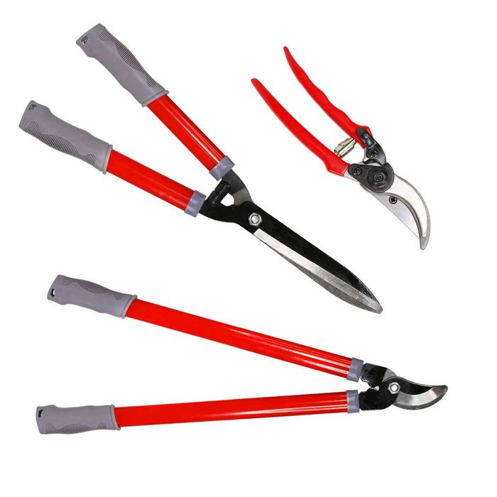 Zestaw sekatorów i nożyc do ogrodu