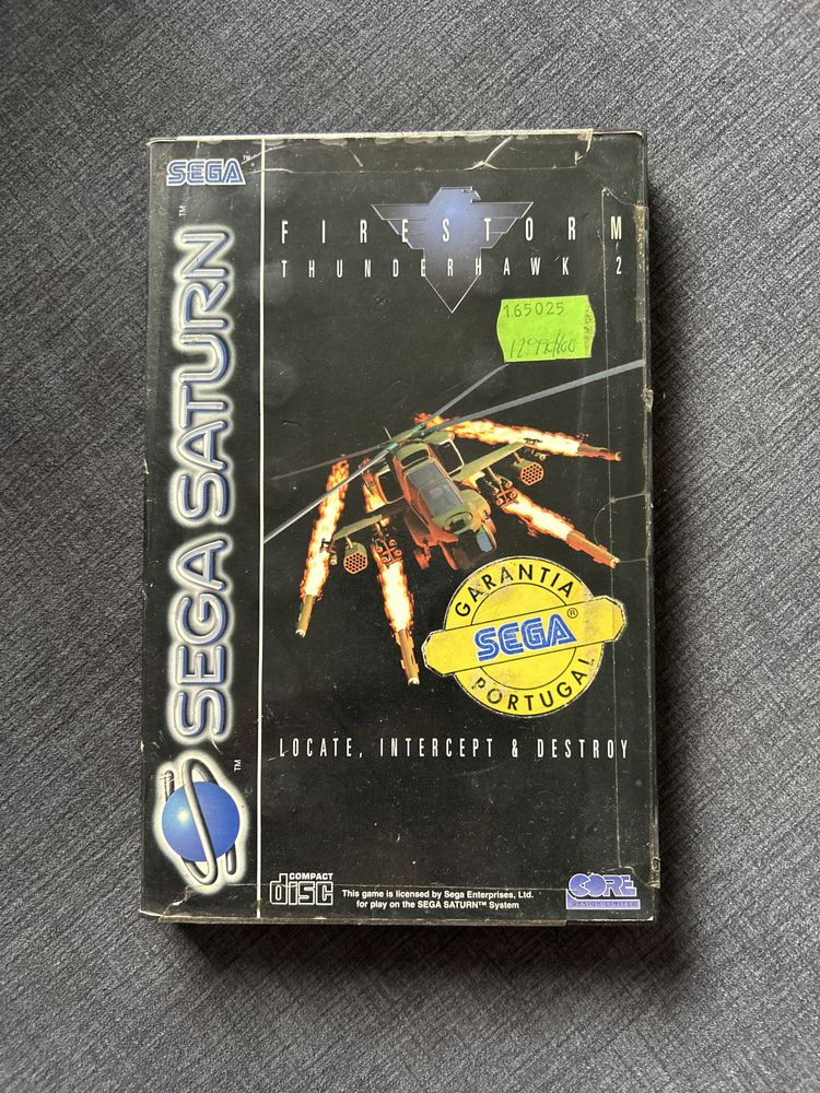Jogo Sega Saturn FireStorm ThunderHawk 2