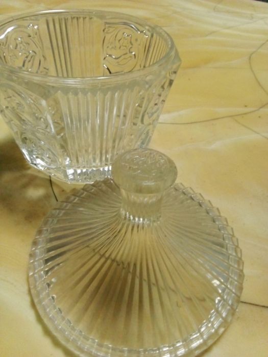 Conjunto de peças em vidro Vintage