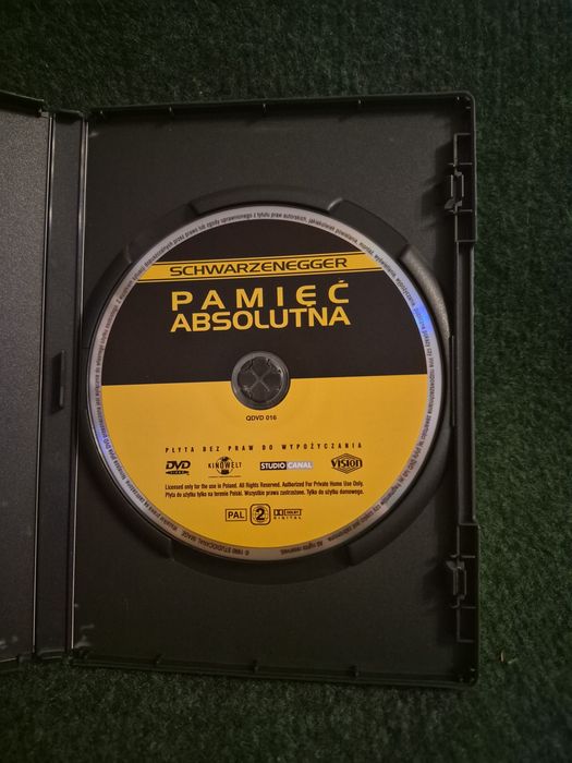 Pamięć Absolutna – Arnold Schwarzenegger – DVD (Vision)