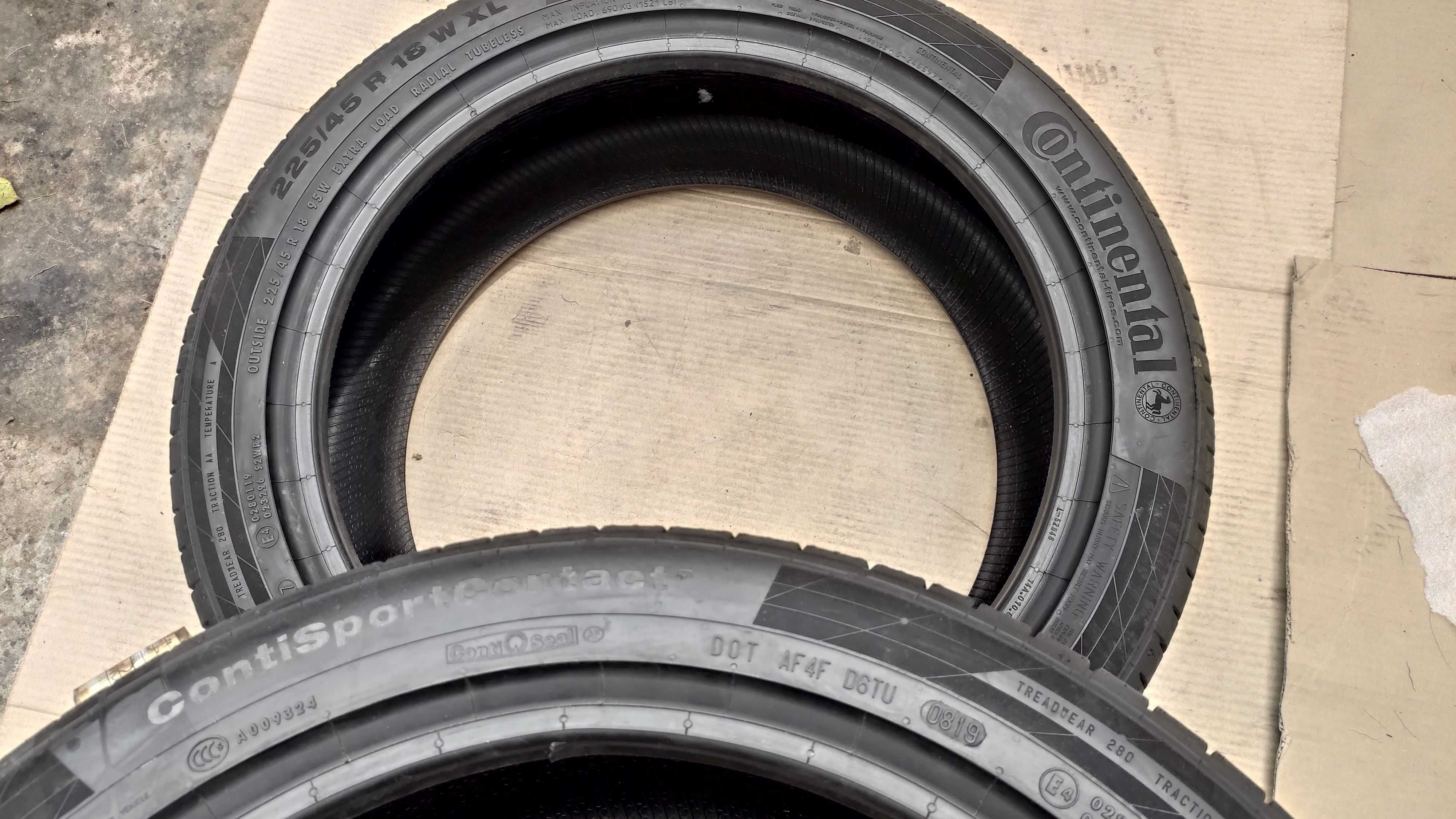 шини 225/45 R18. Continental ContiSportContact 5. 99%. 19.21р