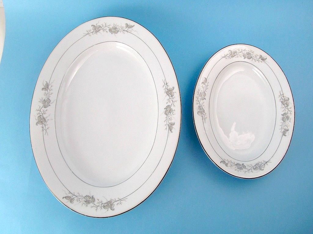 xix wiek 2x półmisek patera porcelanowa fraureuth
