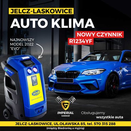 AUTO KLIMA serwis KLIMATYZACJI samochodowej NOWY CZYNNIK R1234YF 2013+