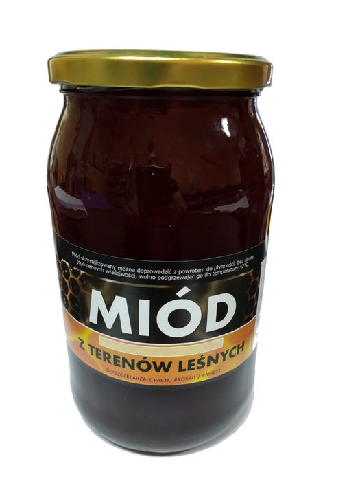 Miód prosto od pszczelarza z polskiej pasieki 0,9l