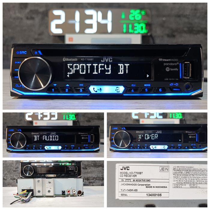 Проц(DSP) JVC kd-sr, X, T,серії /Bluetooth