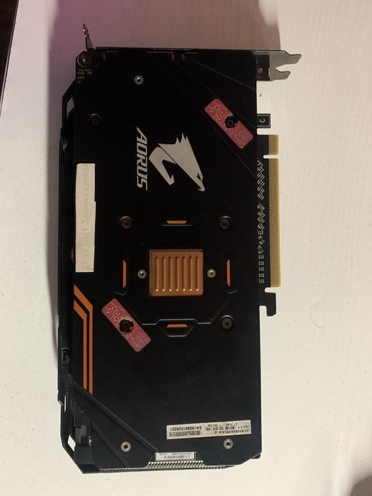Відеокарта Gigabyte Aorus RX 580 8GB. Топова версія. Ігрова.