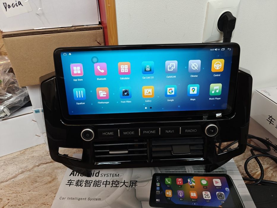 Штатная магнитола Mitsubishi Pajero 4 V97 android 07-20 GPS WiFi QLED