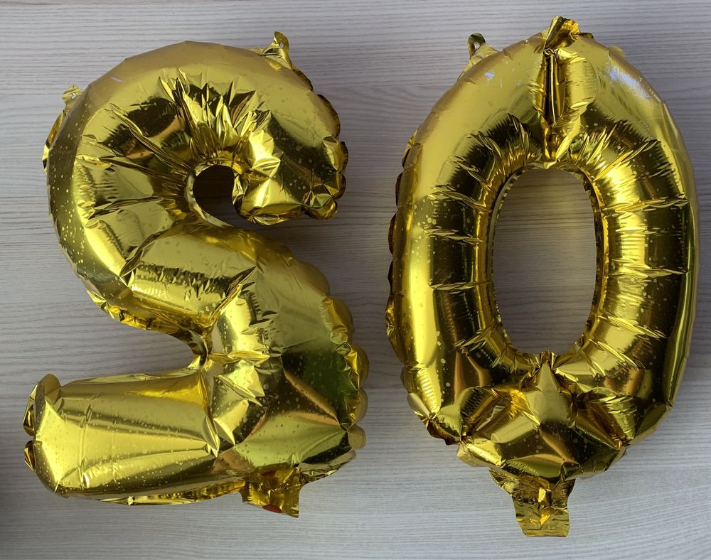 Balony na urodziny 20 lub 2