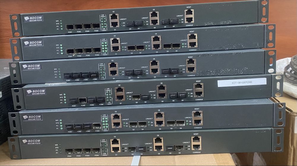 BDCOM OLT P3310 читайте опис