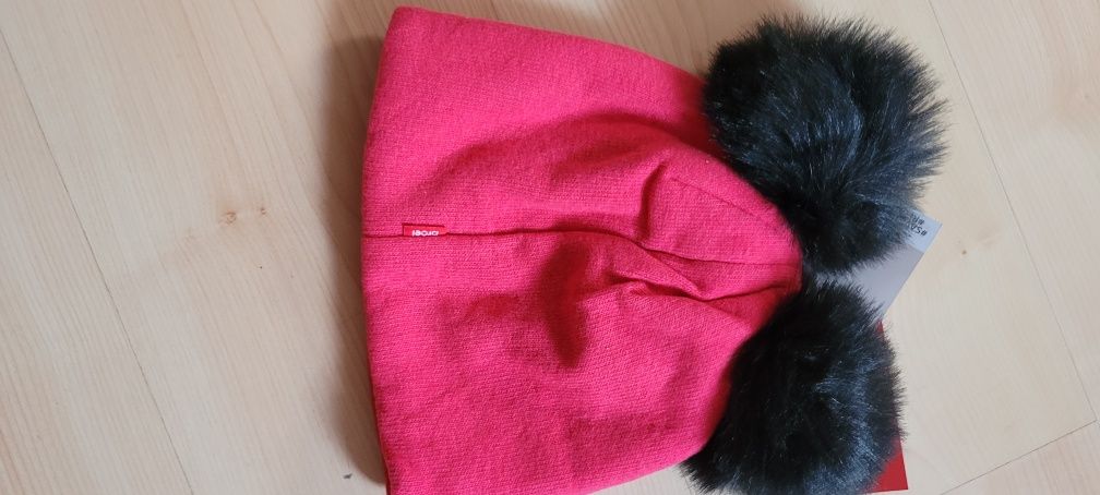 Broel czapka 49cm myszka różowa