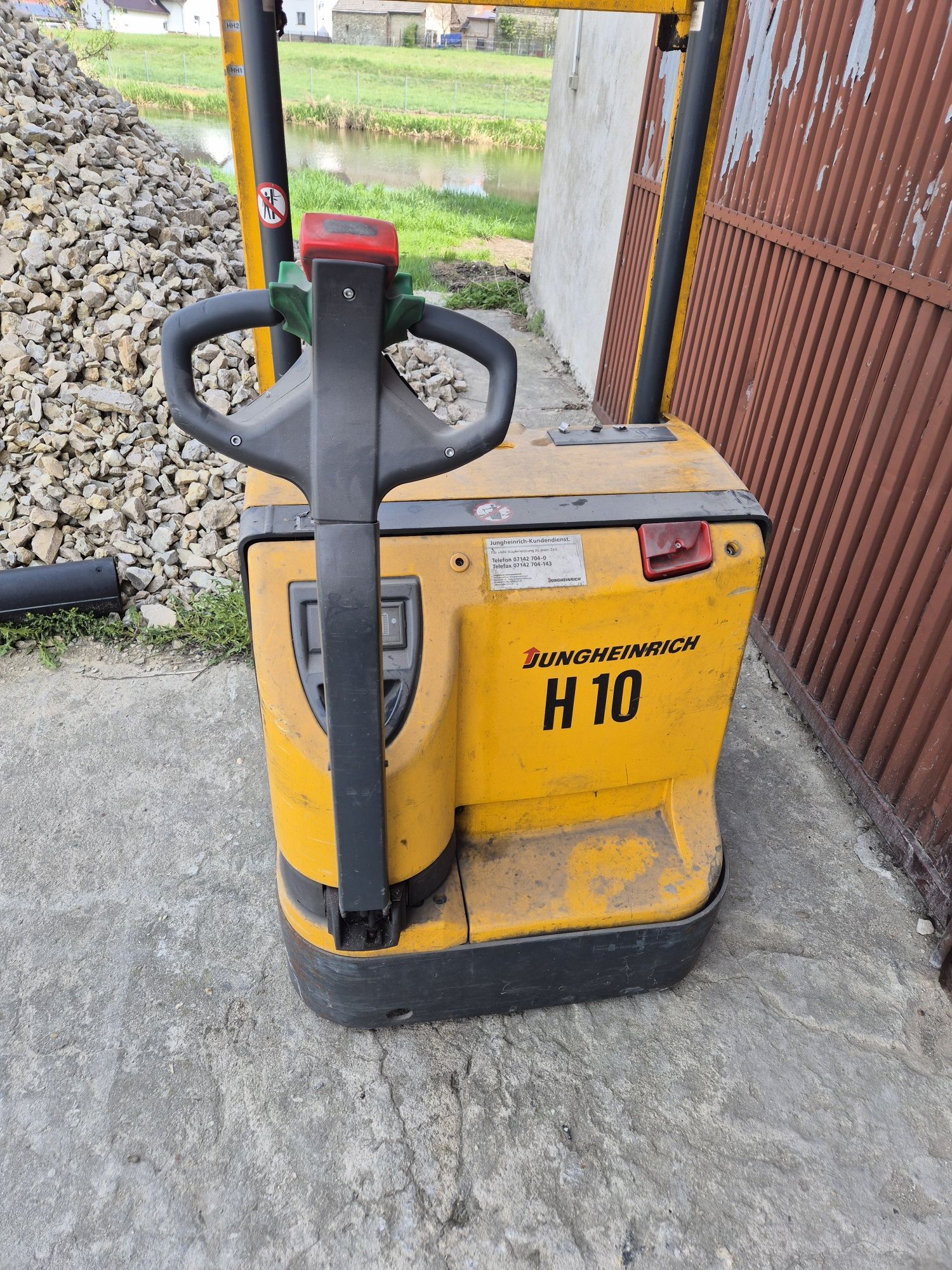 Wózek Paletowy Paleciak Elektryczny JUNGHEINRICH H10