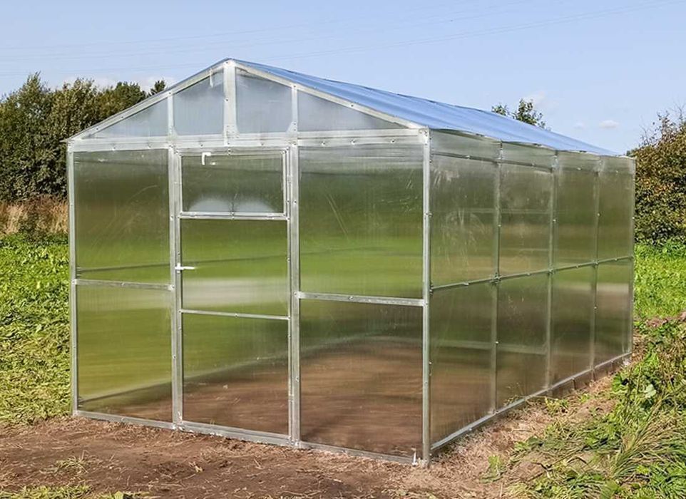 Szklarnia z Poliwęglanu 4mm 2,85х4m, 6m, 8m, 10m, 40x20mm + 3 prezenty