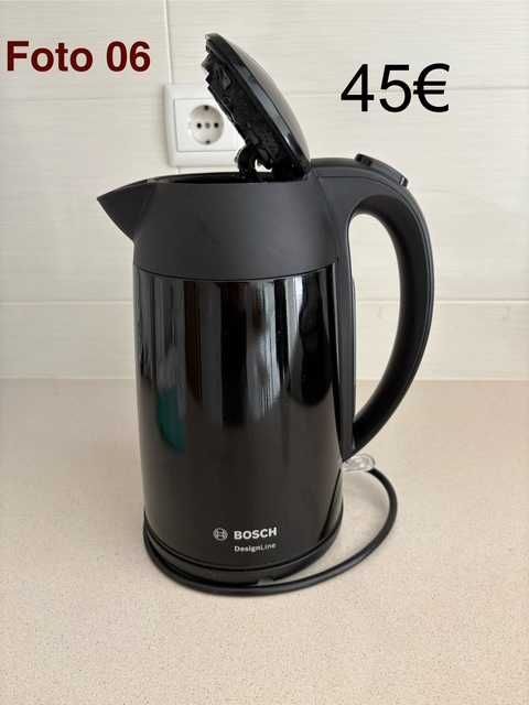 Jarro Elétrico BOSCH TWK3P423 DesignLine 2400 W - 1,7 litros