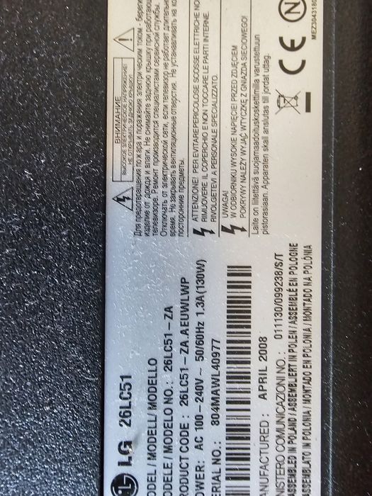 Televisão 1080p usada