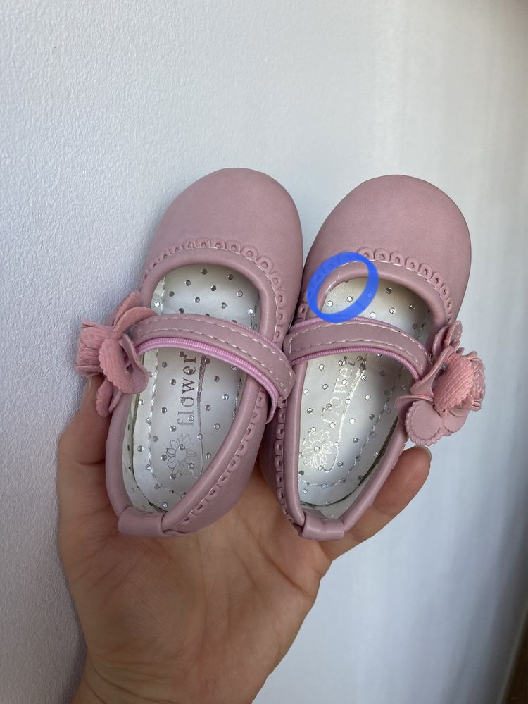 baletki buty 13 rozmiar 11 cm. dla noworodka 4-6 miesięcy