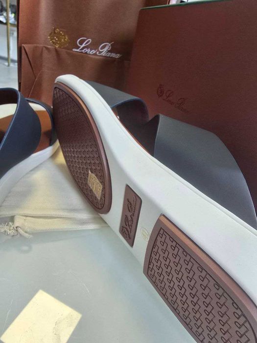 Loro Piana Шльопанці Лоро піана, Шлепанцы мужские тапки сланці шльопки