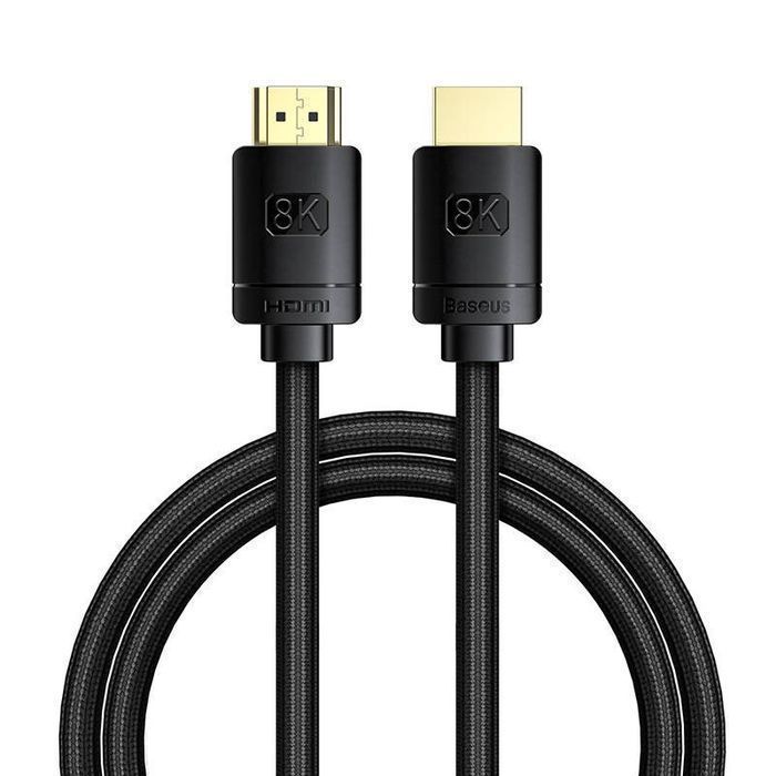 Kabel Hdmi 2.1 Baseus High Definition Series, 8K 60Hz, 3D, Hdr, 48Gbps