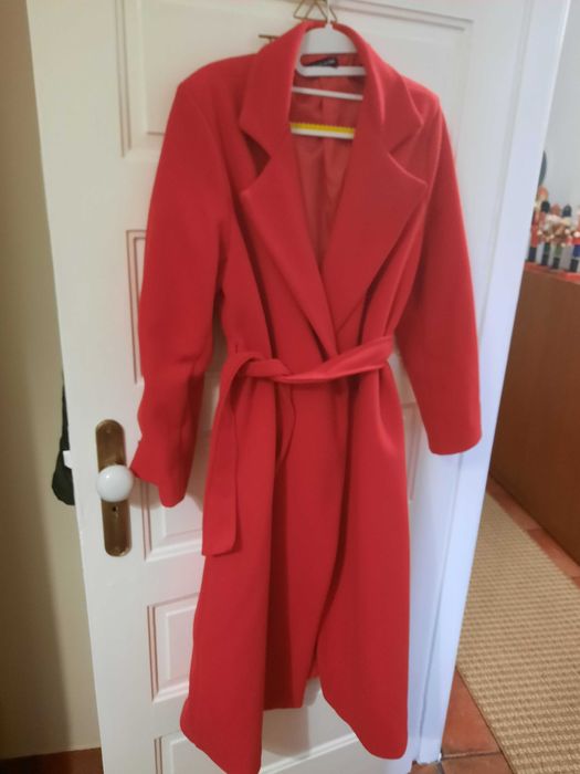 Casaco comprido fazenda L/XL