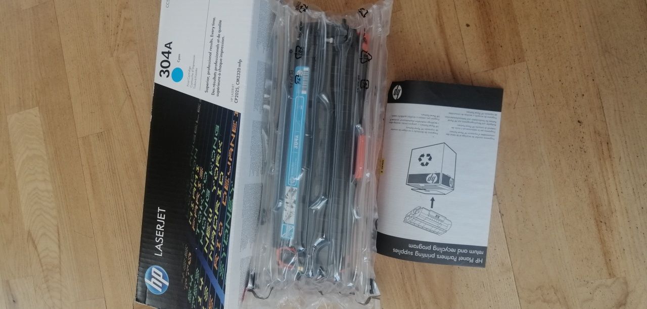 Hp tusz cartridge laserjet 304a cyan