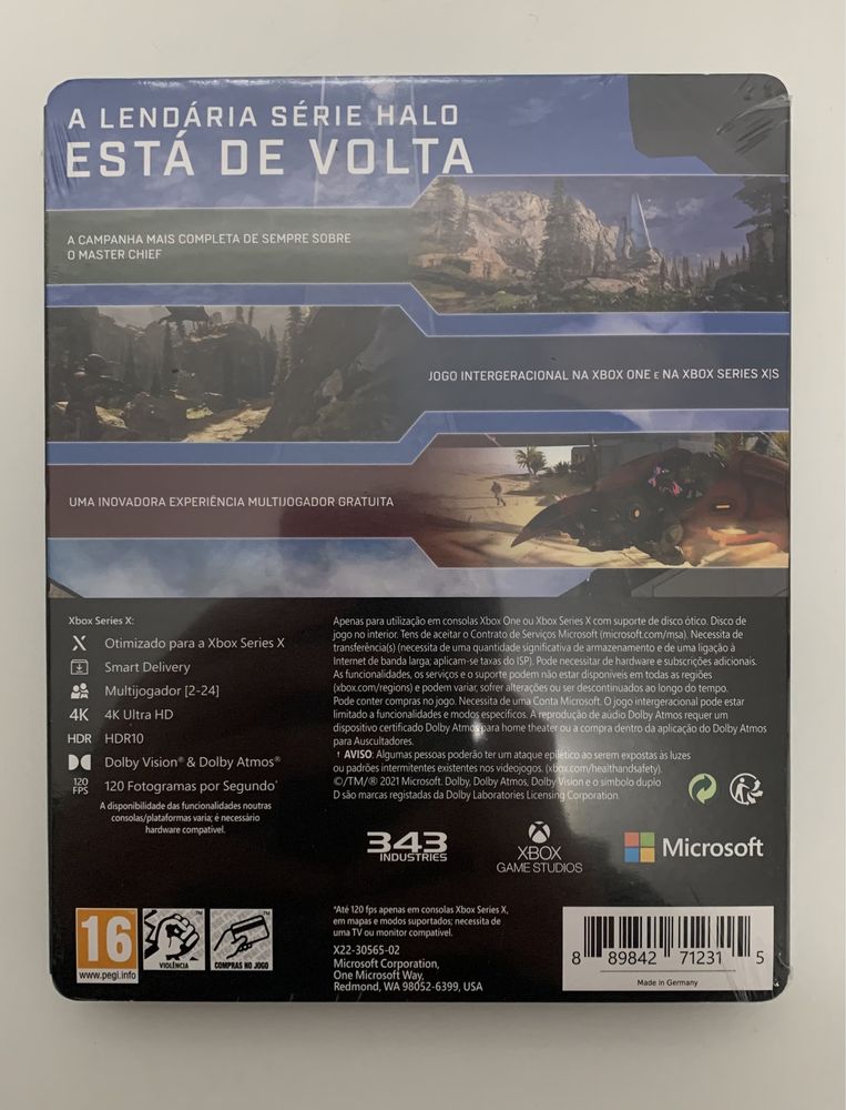 Halo infinite xbox one s series x steelbook collectors edition