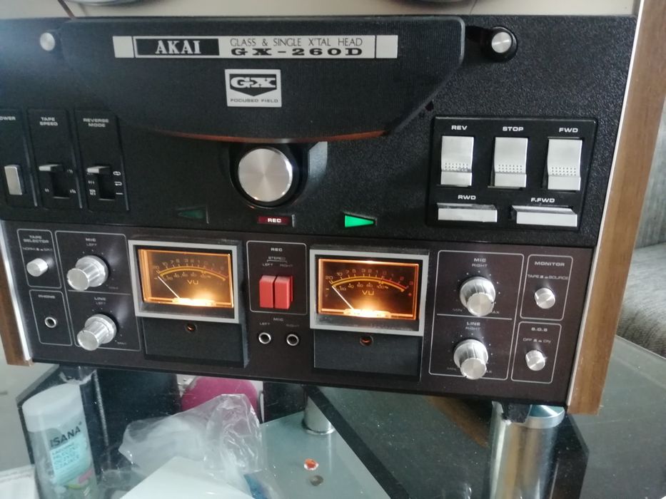Magnetofon szpulowy akai gx 260d