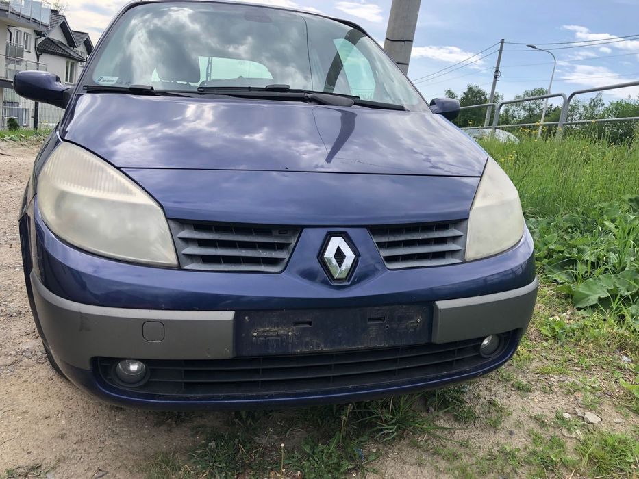 Lampa lampy przód przednie Renault SCENIC II
