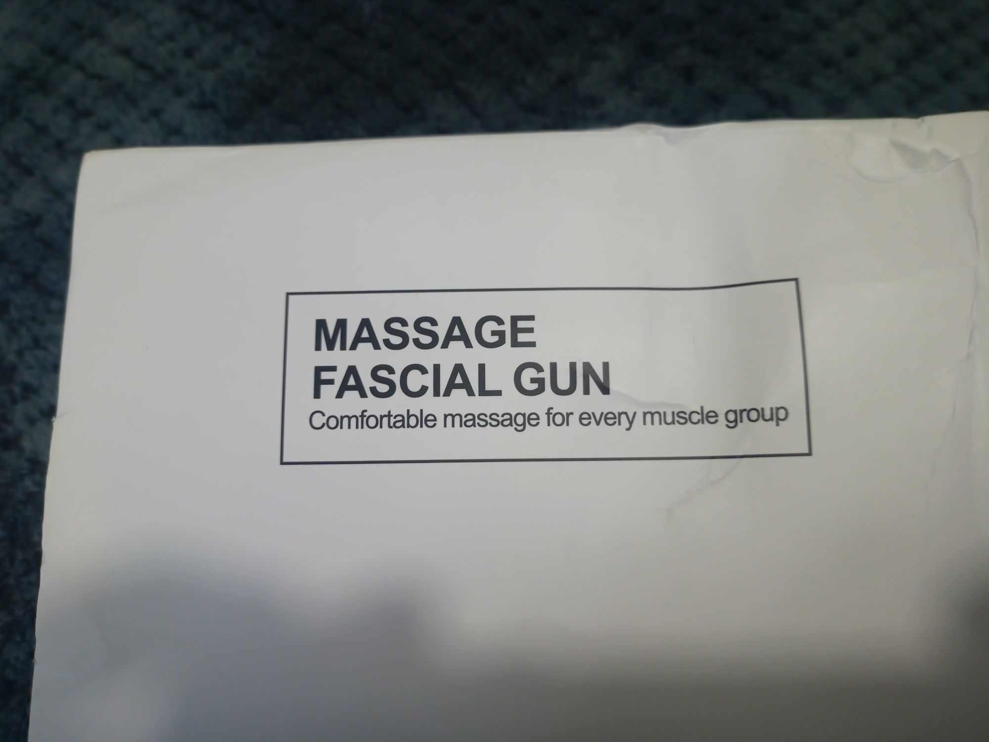 Bezprzewodowy pistolet do masażu