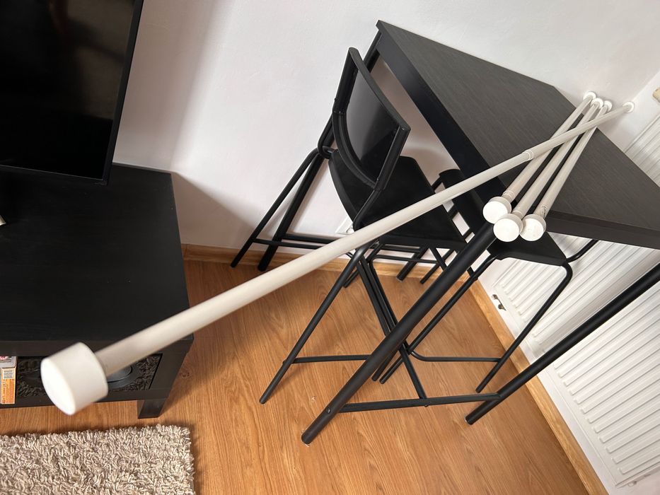 4x Karnisz IKEA od 120 do 210 cm