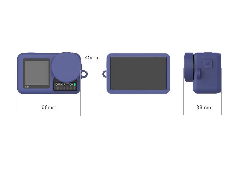 Akcesoria do DJI Osmo Action - Obudowa Etui Silikon Kolorowe