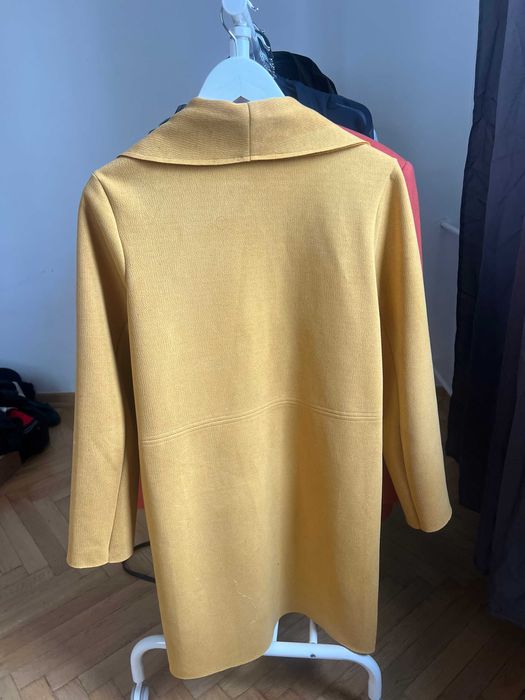 Marynarka żółta Zara oversize S / 36 długa
