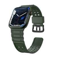 Strap Triple Protection pasek Apple Watch (41, 40, 38 mm) zielony